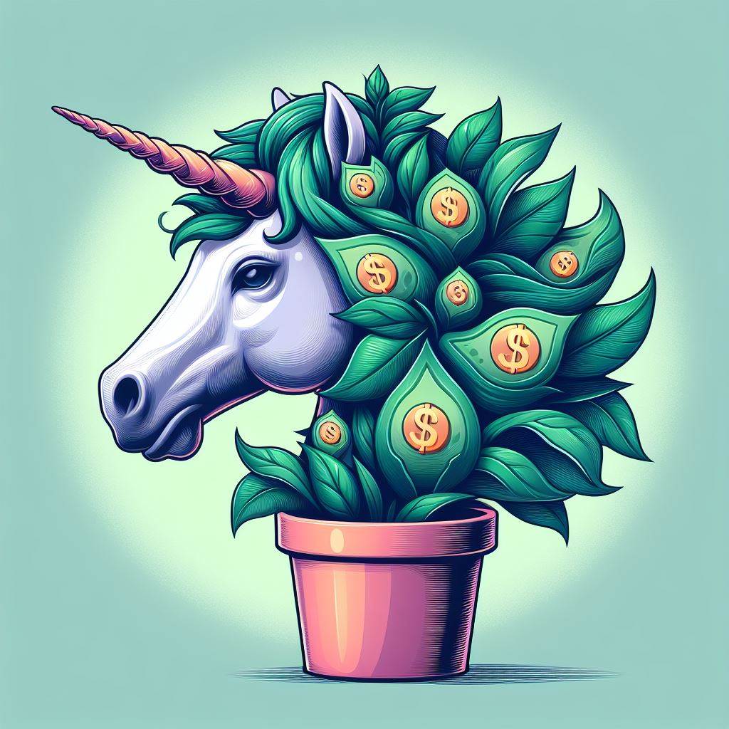 Unicorn Pot Head