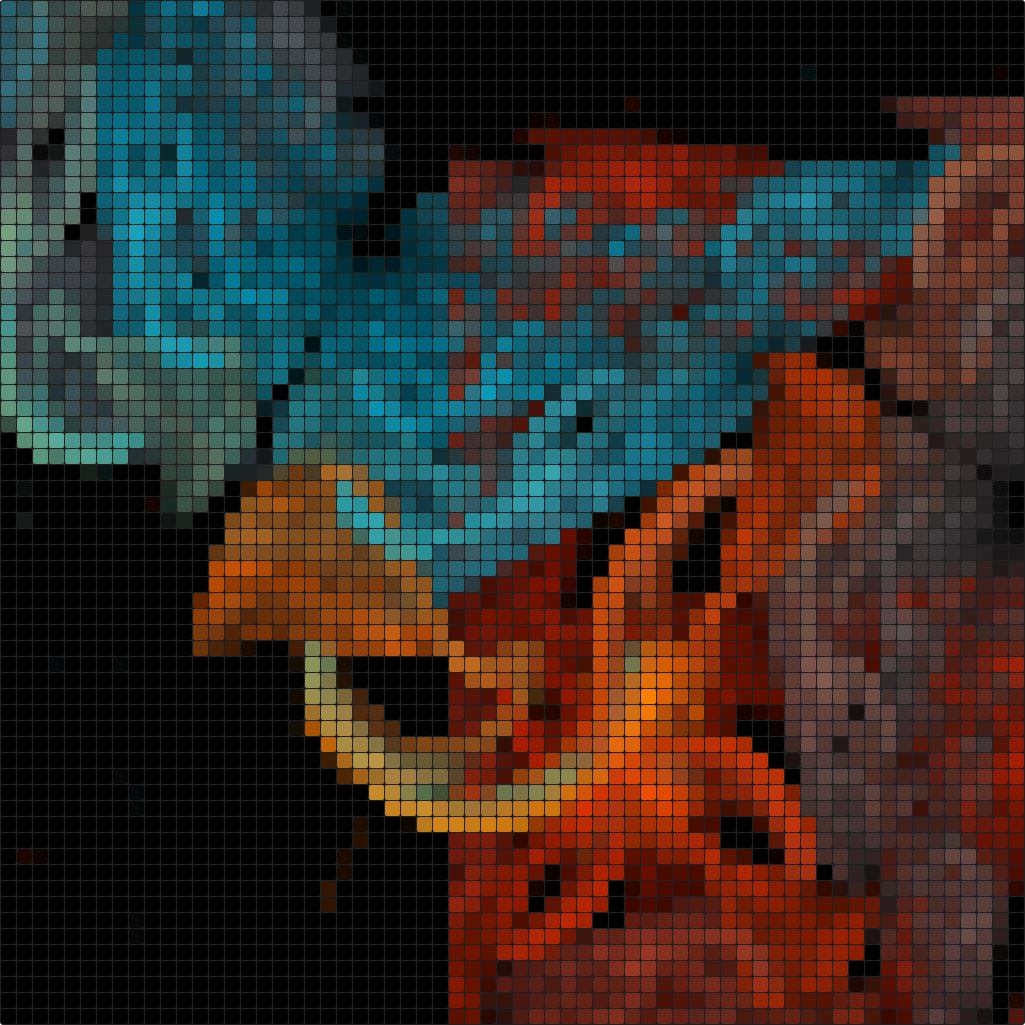 Grid images
